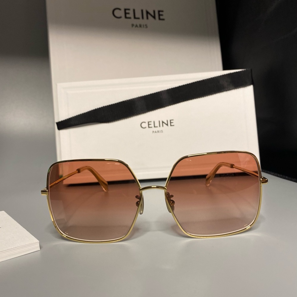 CELINE metal frame sunglasses - Picture 2 of 12
